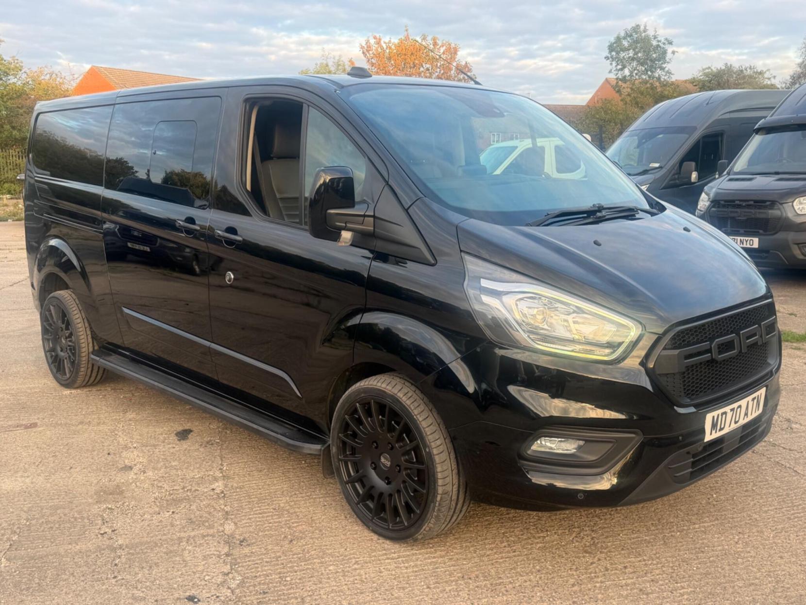 2021 Ford Transit Custom 2.0 320 EcoBlue Limited Crew Van Auto L2 H1 Euro 6 (s/s) 5dr - Image 1